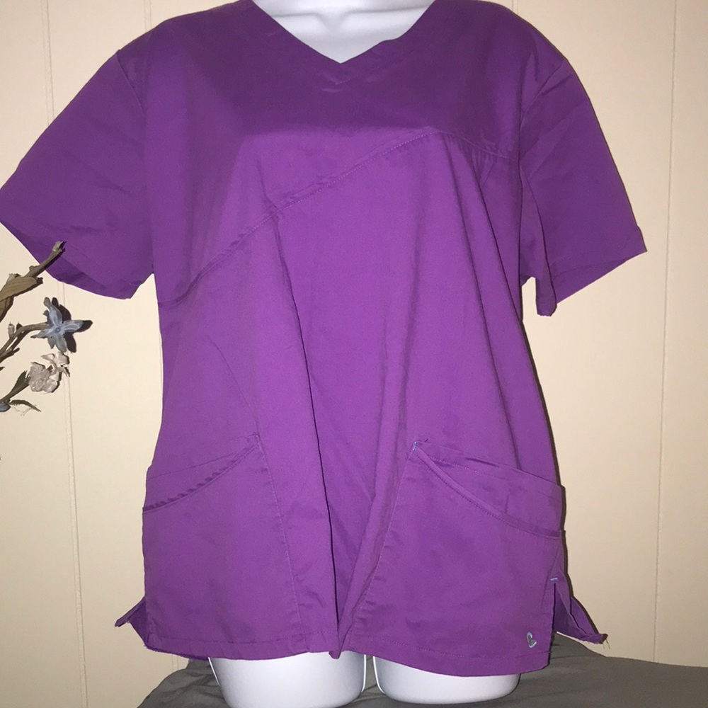 Butter soft scrub top